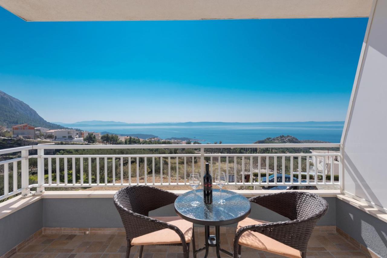 Villa Violeta With Amazing Sea View Makarska Exteriör bild