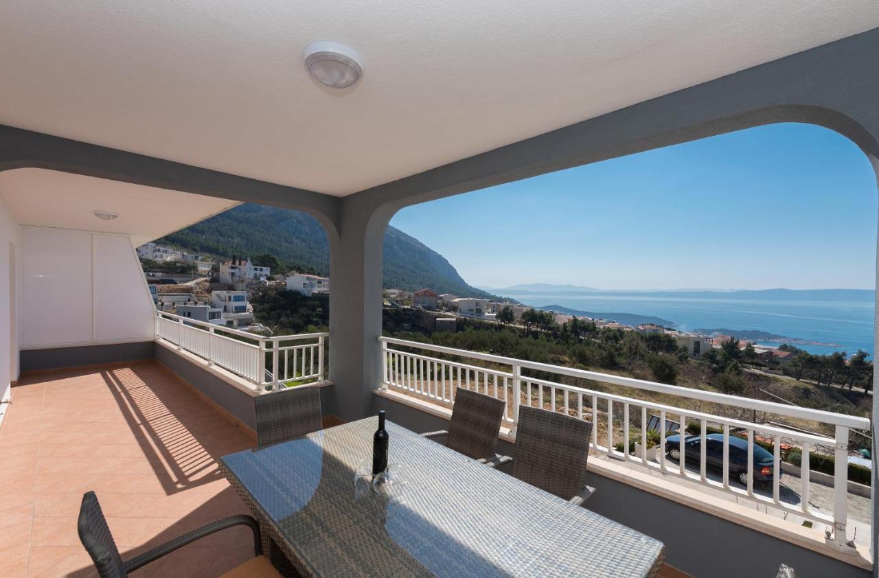 Villa Violeta With Amazing Sea View Makarska Exteriör bild